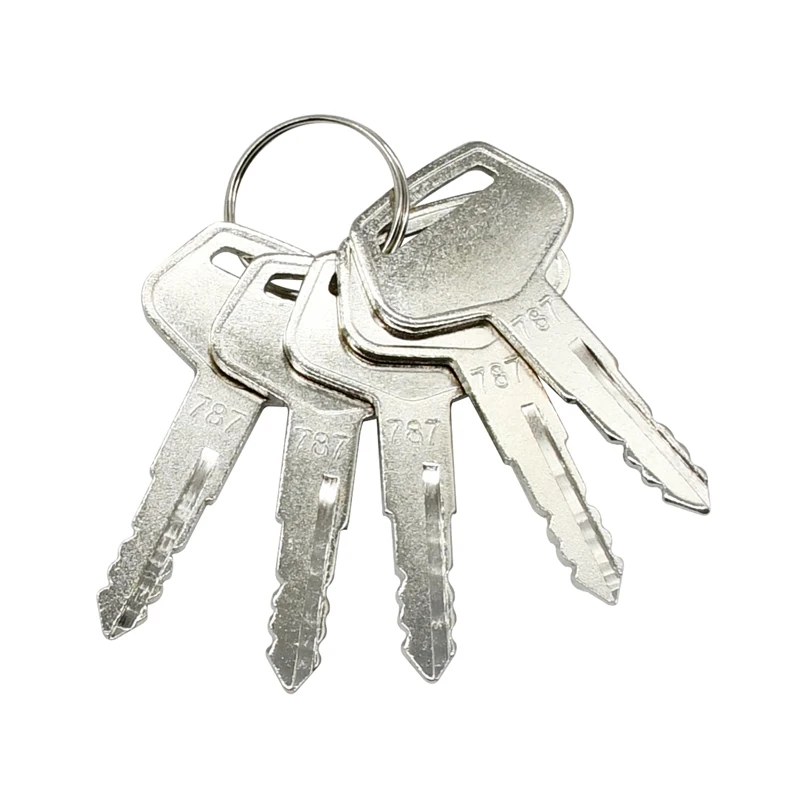 20pc 787 Ignition Keys Compatible With Komatsu Heavy Equipment Excavator Dozer Loader Backhoe Starter PC120-7 PC130-7 PC200-7