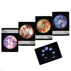 Moonology New Oracle Cards Divination Fate Game Affectional  Oracle Deck Tarot Cards for Beginners  with PDF Guidebook