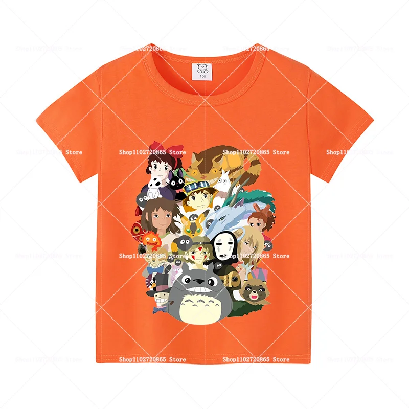 My Neighbor Totoro Cartoon Anime Graphic T-Shirt – Classic Movie Fashion Casual Summer Top