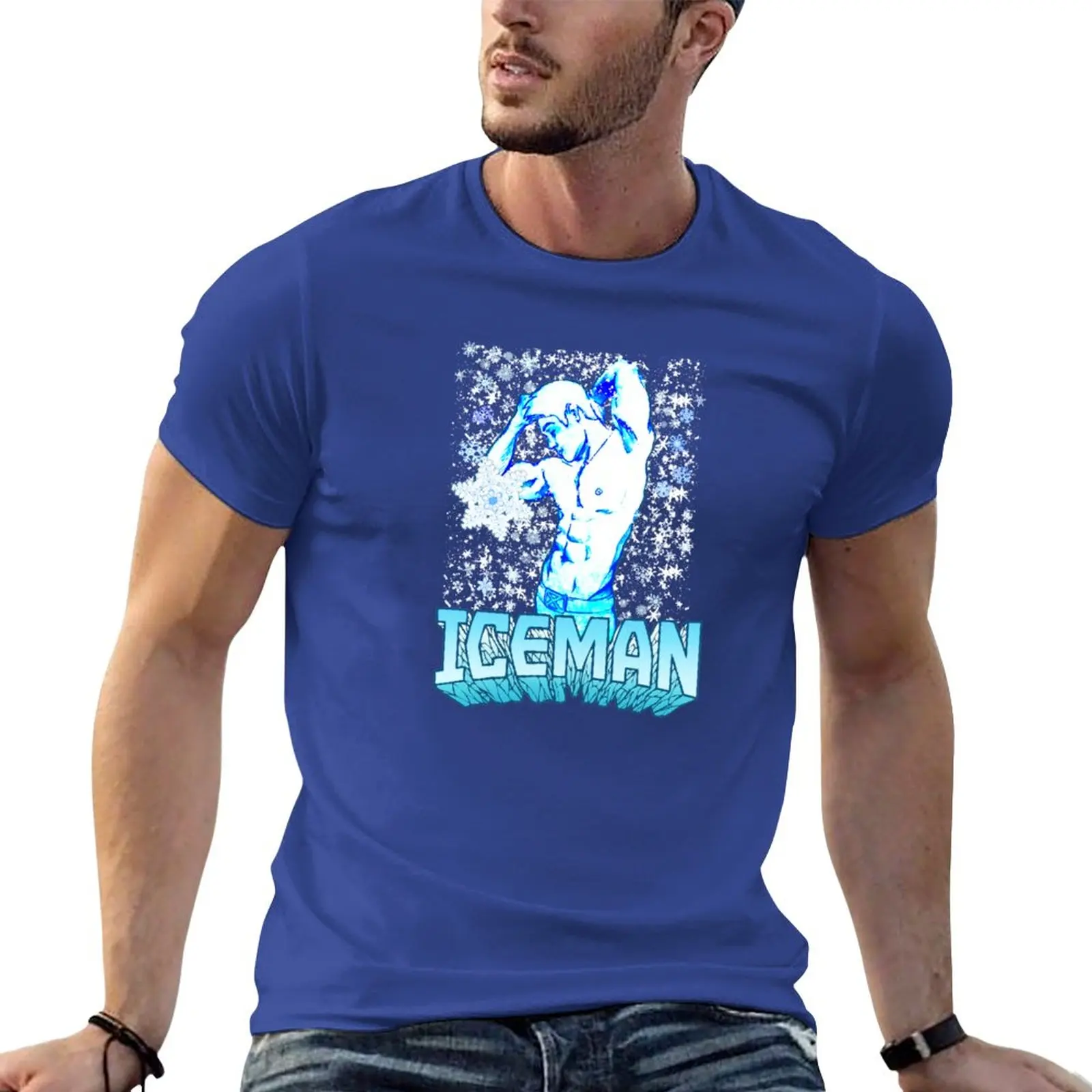 

Iceman T-Shirt tops for a boy anime tshirts for men