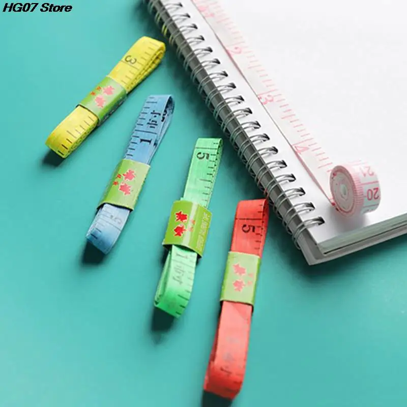 Body Measuring Ruler tape measure measuring tape measuring ruler Sewing Tailor Tape Measure Mini Soft Flat Centimeter Meter 0.5m