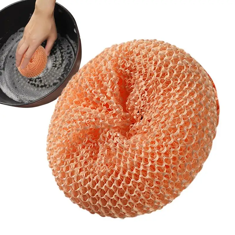 

Washing Up Sponge Non-Scratch Soft Cleaning Ball Design Scrubber Sponge For Dishwashing Multipurpose Cleaner Scouring Pad