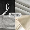 Men's Graphic Drawstring Waist Sweatpants, Regular Fit Casual Pocket Straight Leg Pants for Daily Wear, Men's Bottoms for Season 6