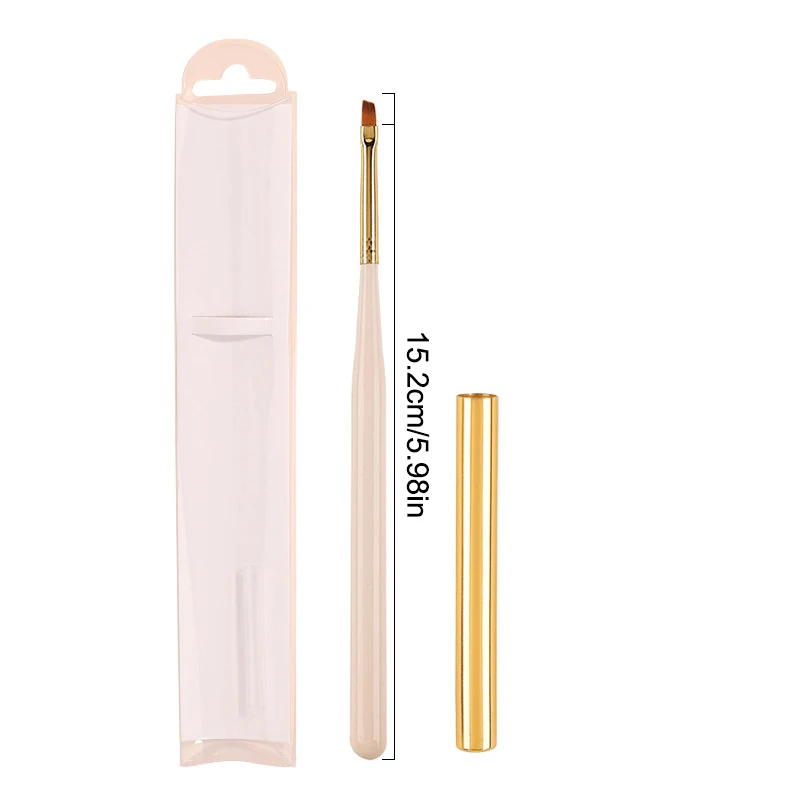 1PCS UV Gel Nail Brush Liner DIY Painting Pen Manicure Acrylic Drawing Brush For Nail Art Design Nails Tip Display Painting Tool