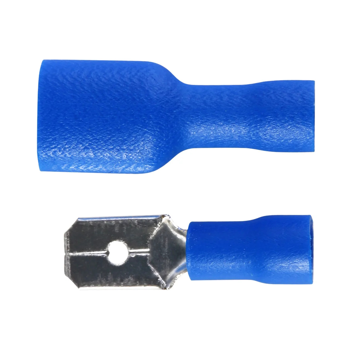 

100 шт., изолированные клеммы для проводов (синий)