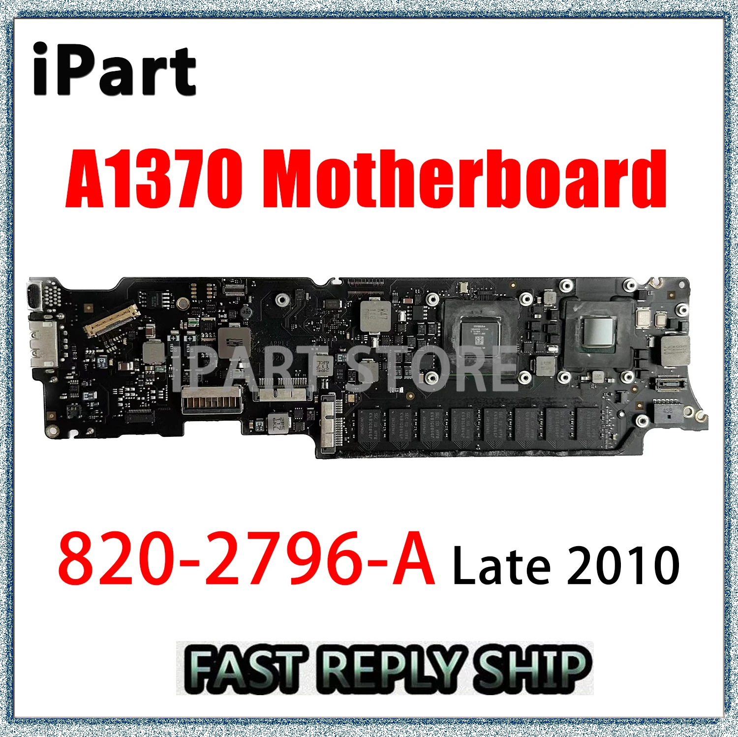 

Оригинальная материнская плата 820-2796-A для Macbook Air 11 "A1370, логическая плата 2010 года 1,4 ГГц 2G