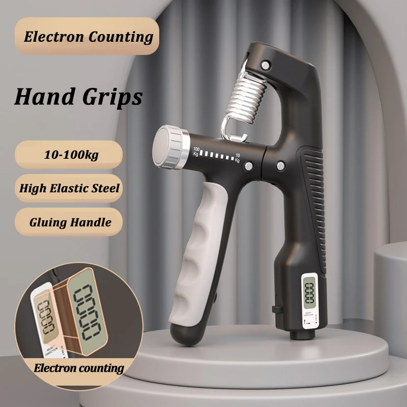 10-100Kg A-Type Adjustable Hand Grip Power Exercise Heavy Gripper Fitness Muscle Training Strength Expander Finger Pinch Carpal hand strengthener finger trainer finger strength trainer forearm exerciser hand grip trainers hand grip exerciser hand exerciser hand trainer