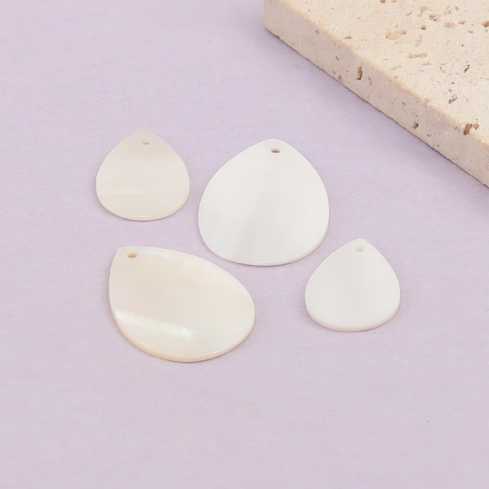 Cordial Design DIY Making/Jewelry Findings & Components/Natural Shell/Drop Shape/Charms/Hand Made/Pendant/Jewelry Accessories - cordial