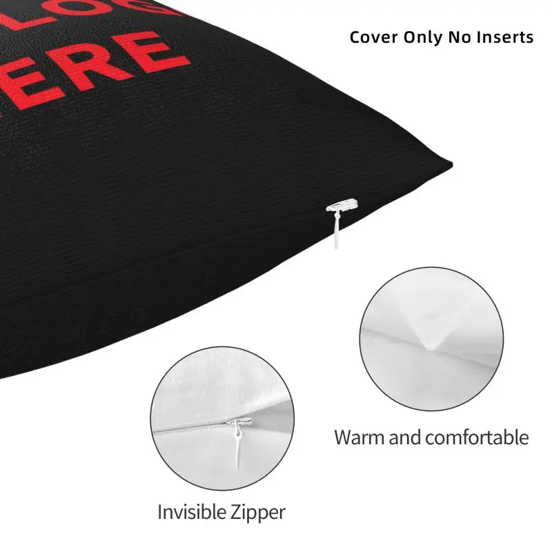 Custom Fashion Your Custom Text Logo Photo Here Cushion Covers 40x40cm Polyester Pillow for Sofa Square Pillowcase 3