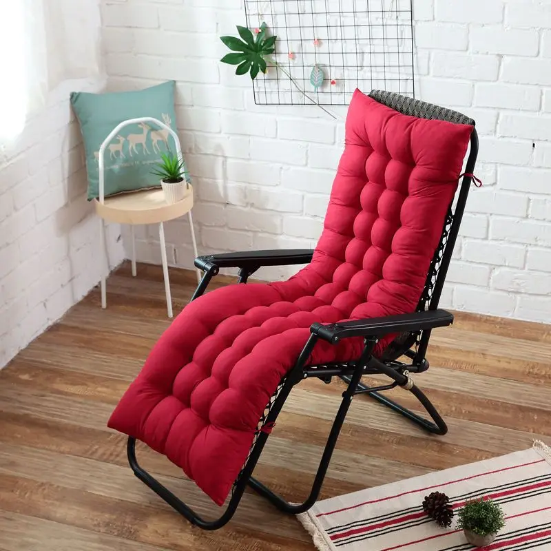 Long Cushion Thickened Recliner Cushion Double-sided Available Rocking  Chair Cushion Folding Chair Word Cushion - AliExpress