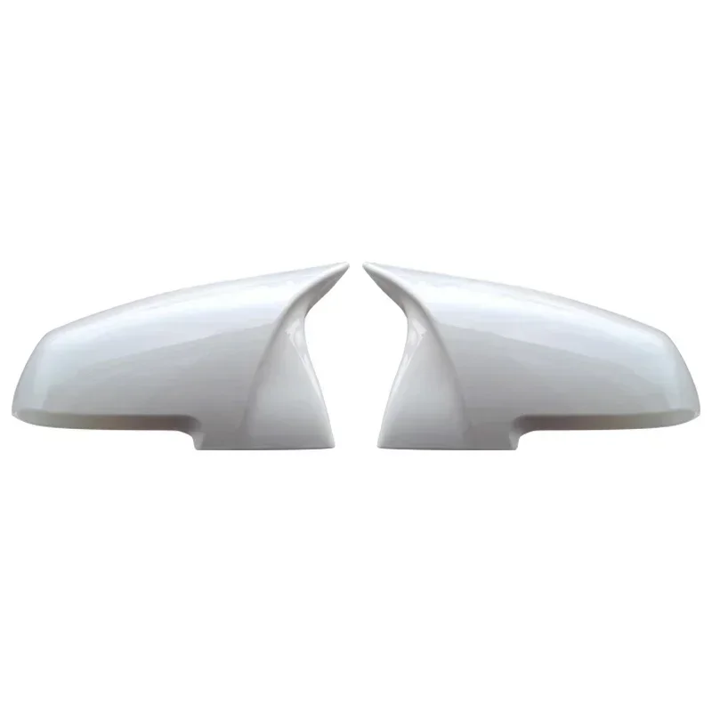 BMW 1 2 3 4 X 시리즈 리어 뷰 사이드 미러 커버 F20 F21 F22 F23 F30 F32 F36 X1 E84 F87 M2 화이트 액세서리