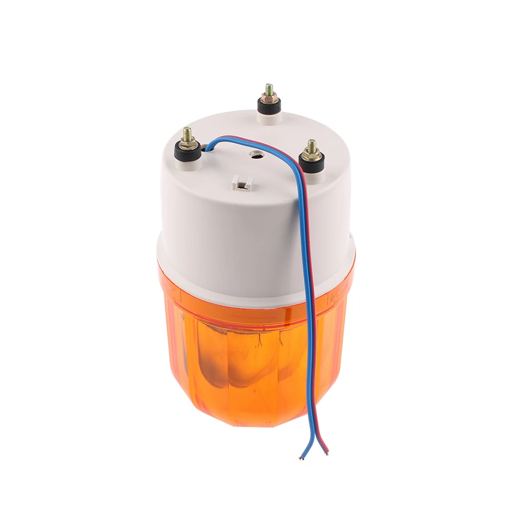 Description Picture 6 of itemRotating Beacon Warning Buzzer/NO Sound Strobe Alarm Lamp LTE-1101J DC12V24V AC220V Yellow Blue Red Green Signal Indicator Light