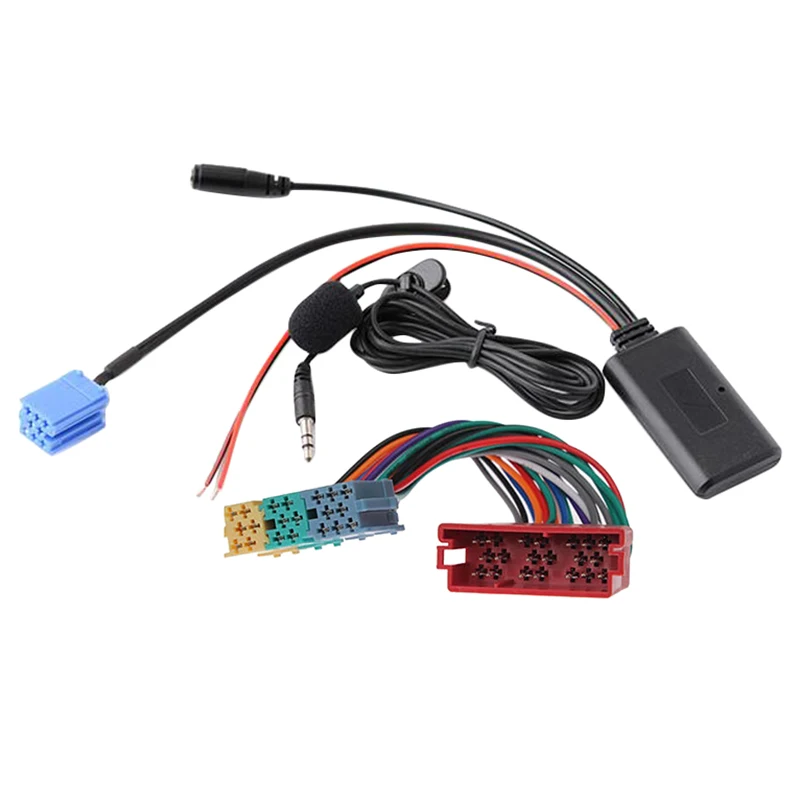 Фото Автомагнитола Bluetooth аудио Микрофон Гарнитура микрофон адаптер ISO 8Pin для-Gamma 5 MFD Sharan Lupo-Polo 6N2 9N №2