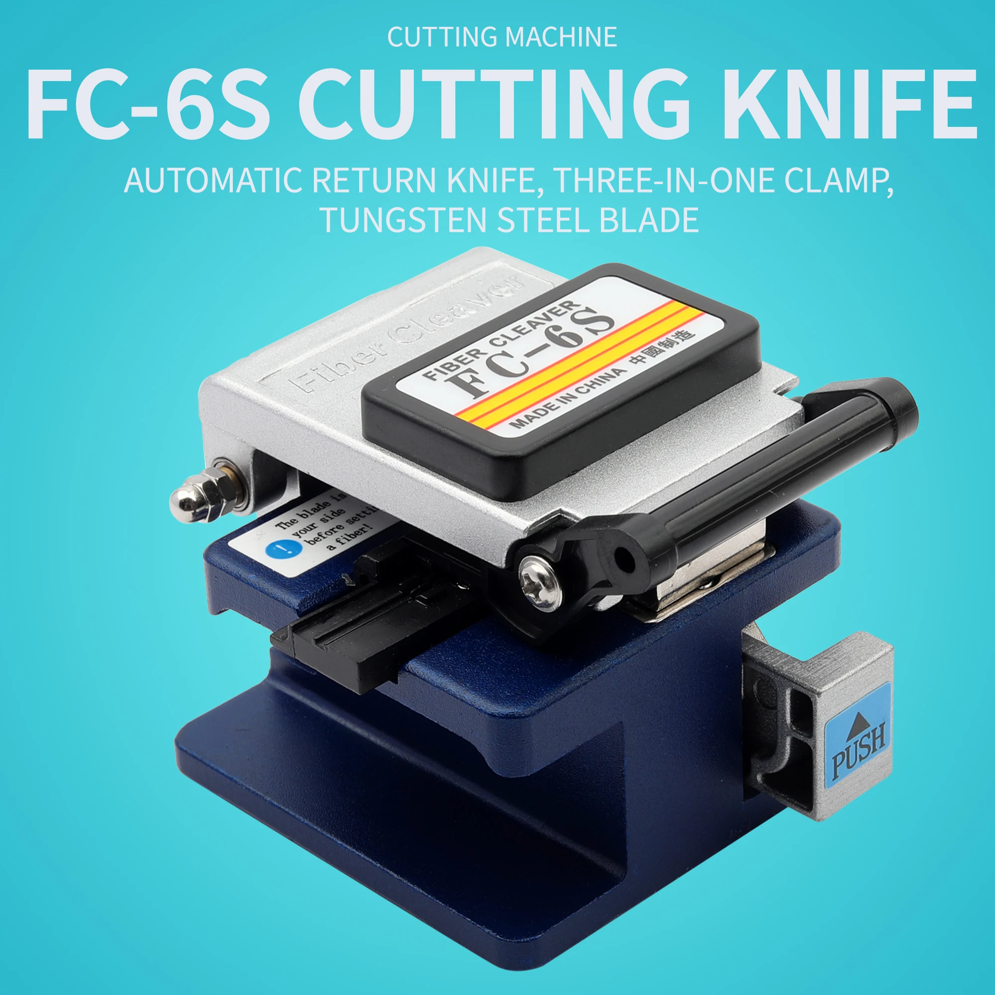 FTTH Tool Kit FC-6S Fiber Cleaver and Optical Power Meter 5MW Visual Fault Locator Wire Stripper