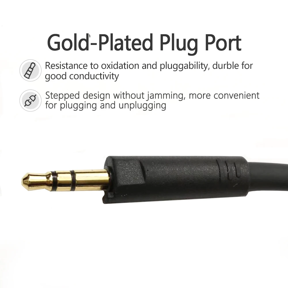 3.5MM Detachable Gaming Headset Microphone Gaming Headphone Repair Accessory Mic for Razer Barracuda X Wireless Multi-Platform