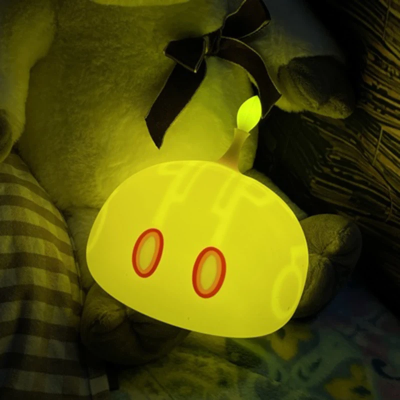

Genshin Impact Hu Tao Lamp Cosplay Hutao Lamp Ghost Silicone Night Light Anime Figure LED Table Lamp Decoration Figurine Toy