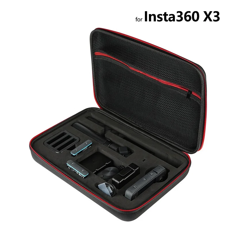 

Fhx-19G Clollection Box for Insta360 X3 Camera Carrying Case Portable Storage Bag For Insta360 One X3 Action Camera Accessories