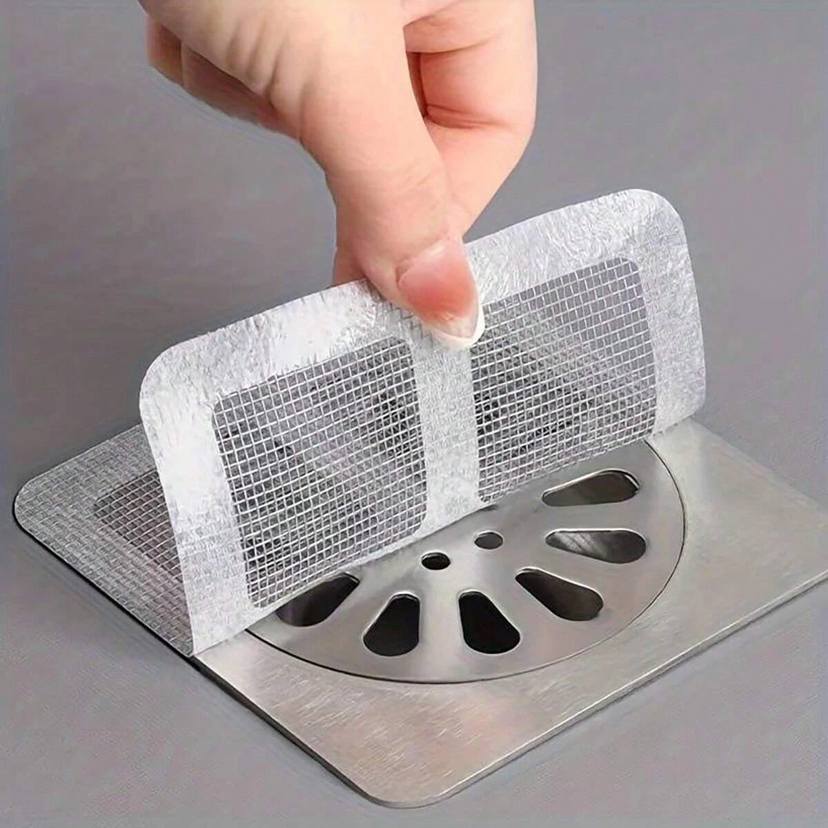1pc/10pcs/20pcs Disposable Shower Drain Hair Catcher Floor Drain Filter Screen Stickers for Shower for shower drain cover shower drain filter etc