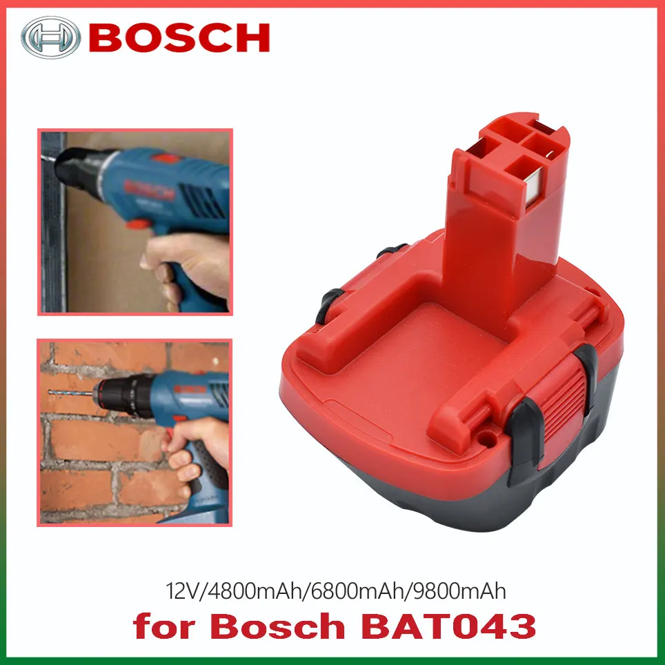 Goodexo Batteria Di Ricambio Di 12V 3.6Ah Ni-MH Per Bosch BAT043 BAT045 - Foto 4