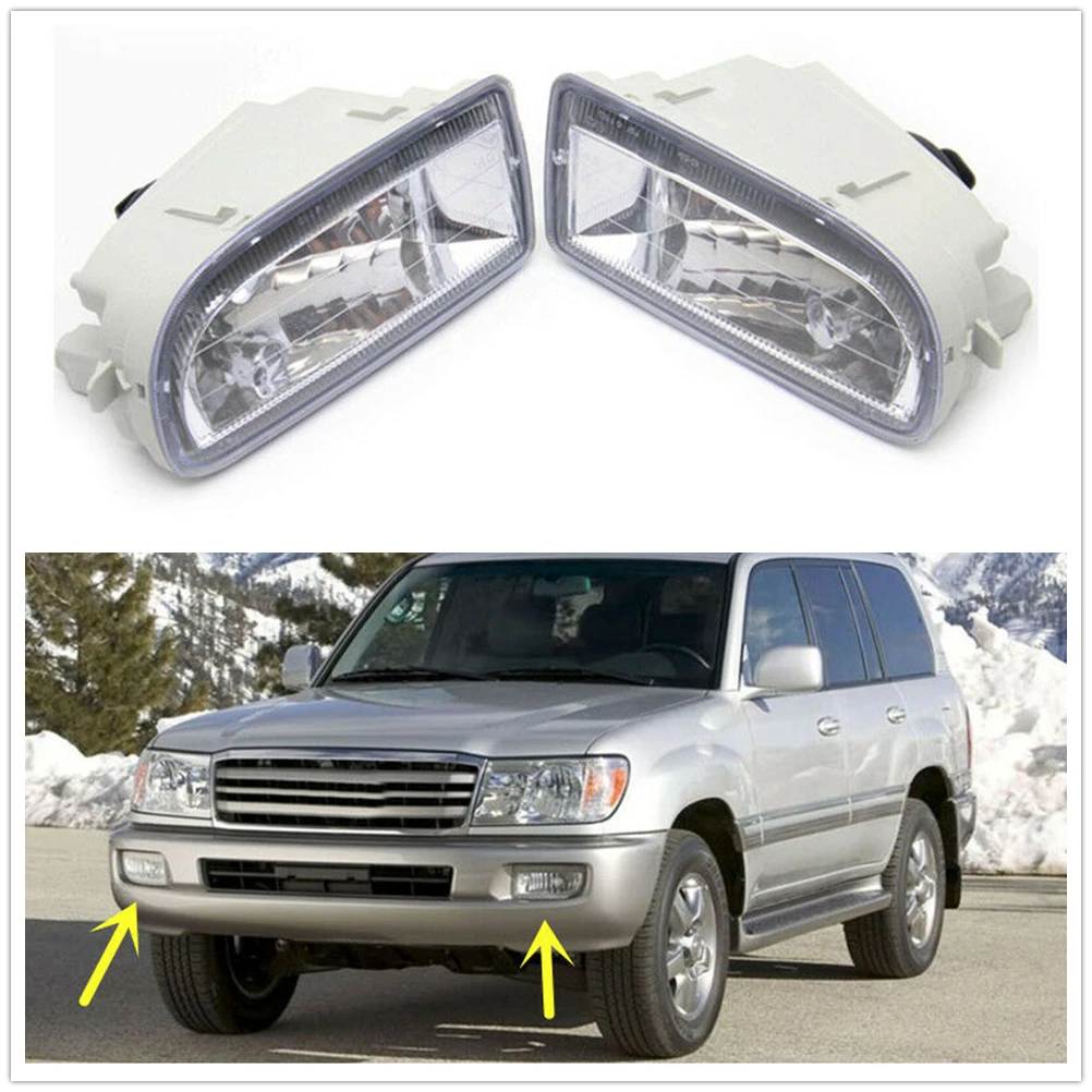 

For Toyota LAND CRUISER 4700 FJ100 1998-2007 LED Front Bumper Fog Lamp Replacement Car Exterior Signal Daytime Day Light Bulb