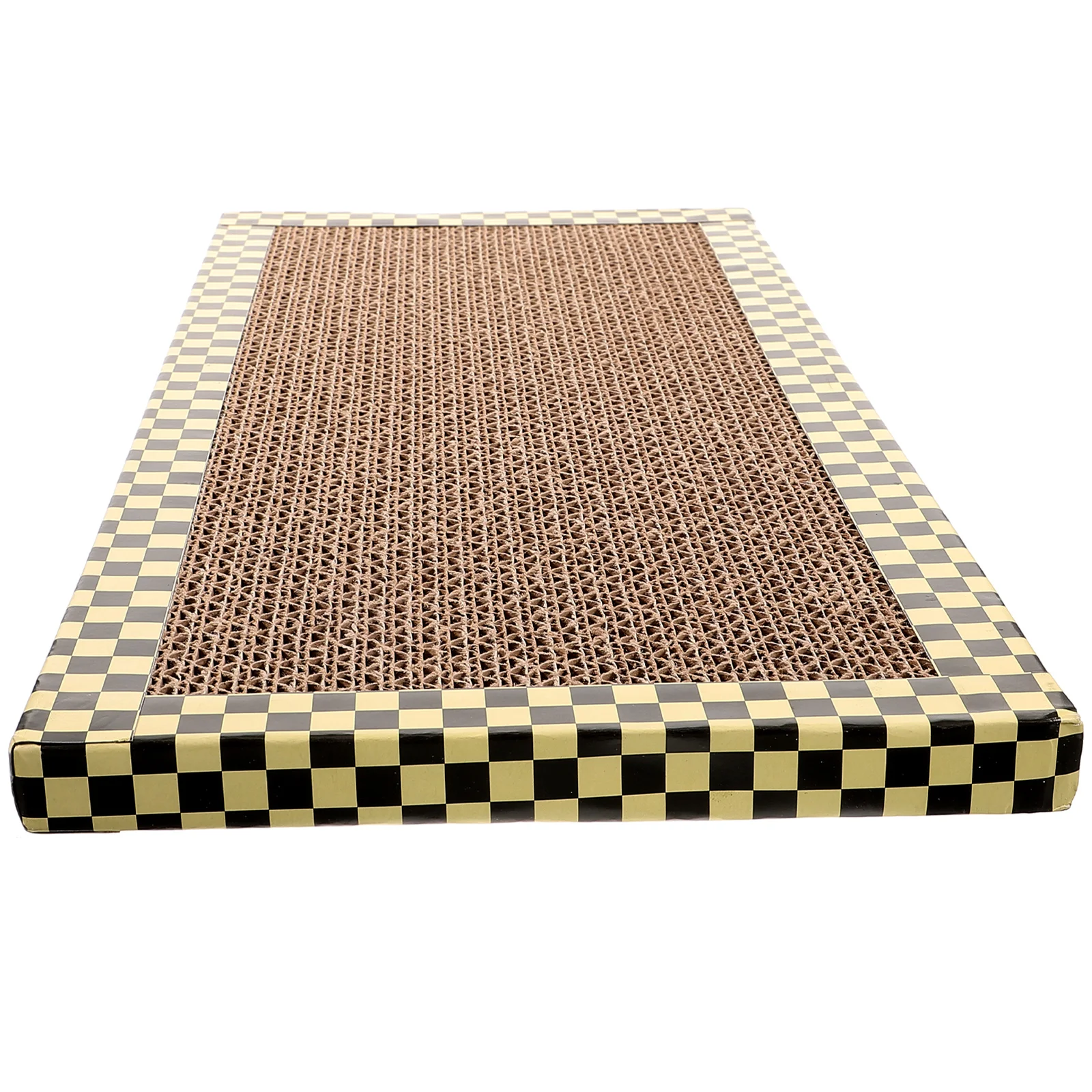 

Cat Scratching Post Interesting Kitten Scratcher Funny Pad Floor Replaceable Board Corrugated Paper