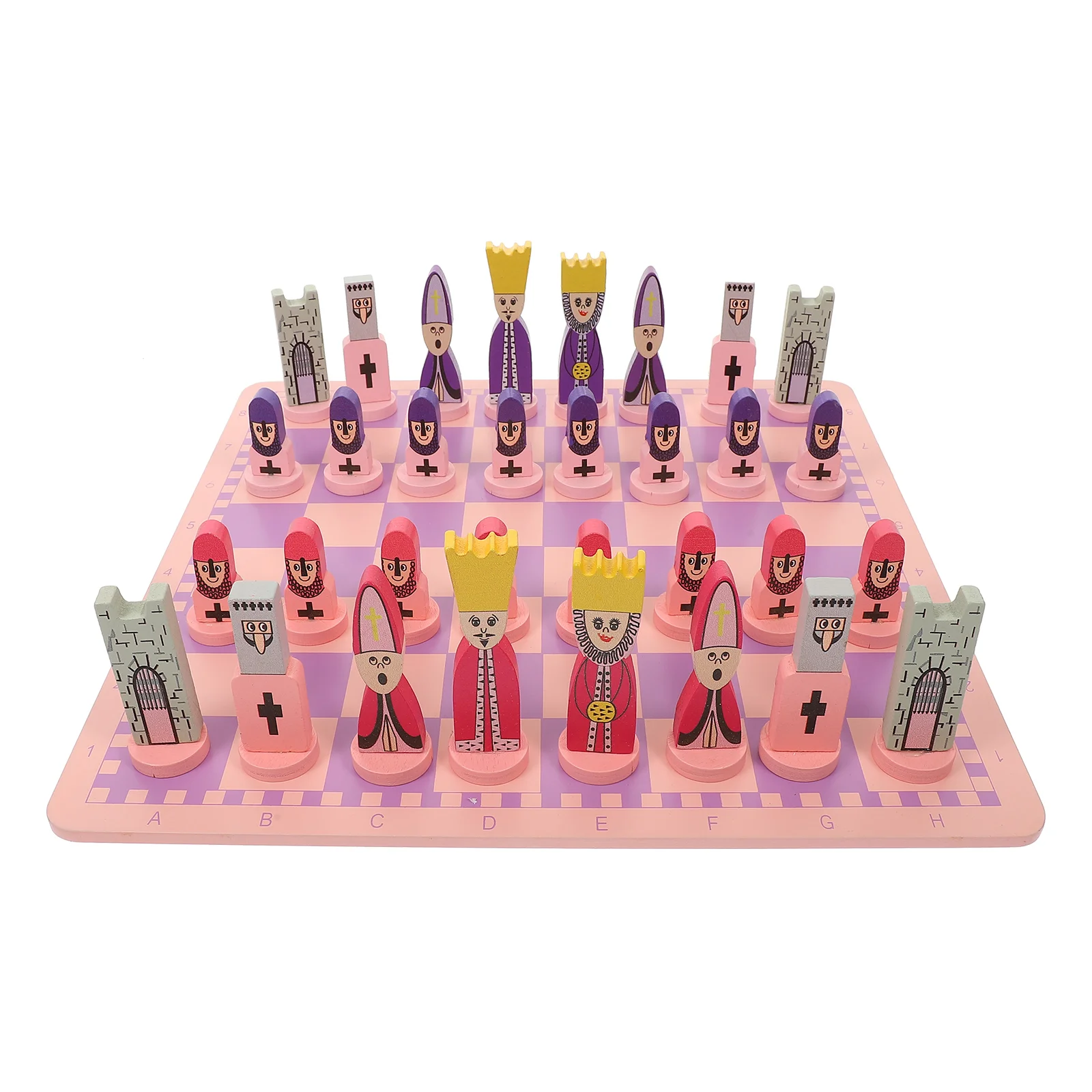

Of Travel Chess Set With Chess Board Educational Toys For Kids And Adults Children'S Puzzle Toy Chess Lattice Folding Chess