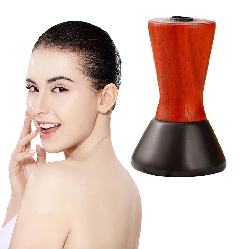 Natural Hot Stone Needle Back Neck Face Massager Spa Care Relax Muscles Skin Remove Rughe Hot Stones Massage Gua Sha Home