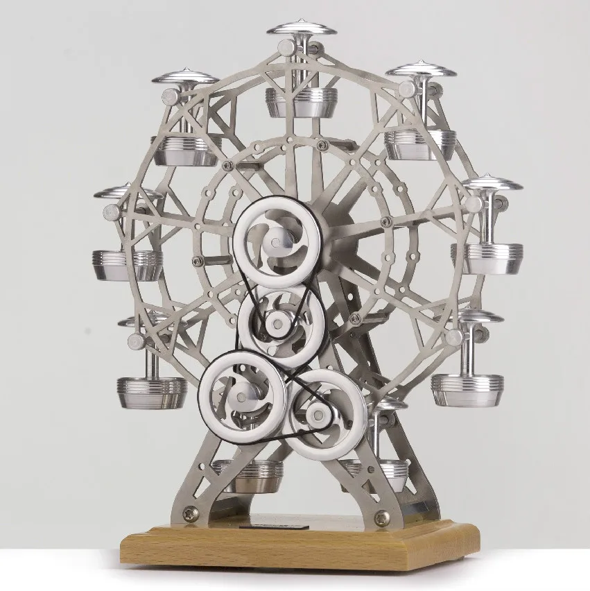 Stirling Engine Linkage Assembly Ferris Wheel Assembly Movable Metal Mechanical Model 5 - MOULD KING Sedbad5a308214ce7b7898769503eee33X - MOULD KING
