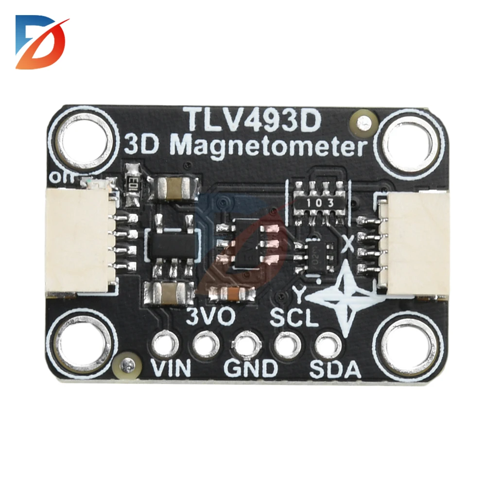 Qwertfeet TLV493D Dreiachs-Magnetometermodul Kompatibel Mit
