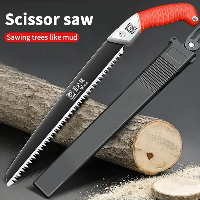 Folding Saw Hand Tools Woodworking Carpentry Household Small Hand-held Garden Fruit Tree Outdoor Logging Sawing folding saw hand saw multi purpose saw handheld saw