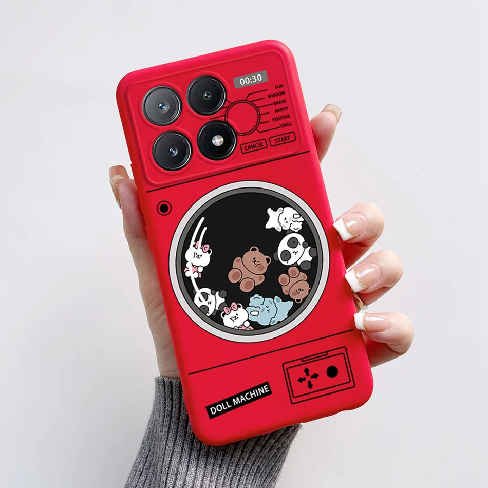 Cute Cartoon Cat & Frog Soft TPU Phone Case - Protective Bumper Cover