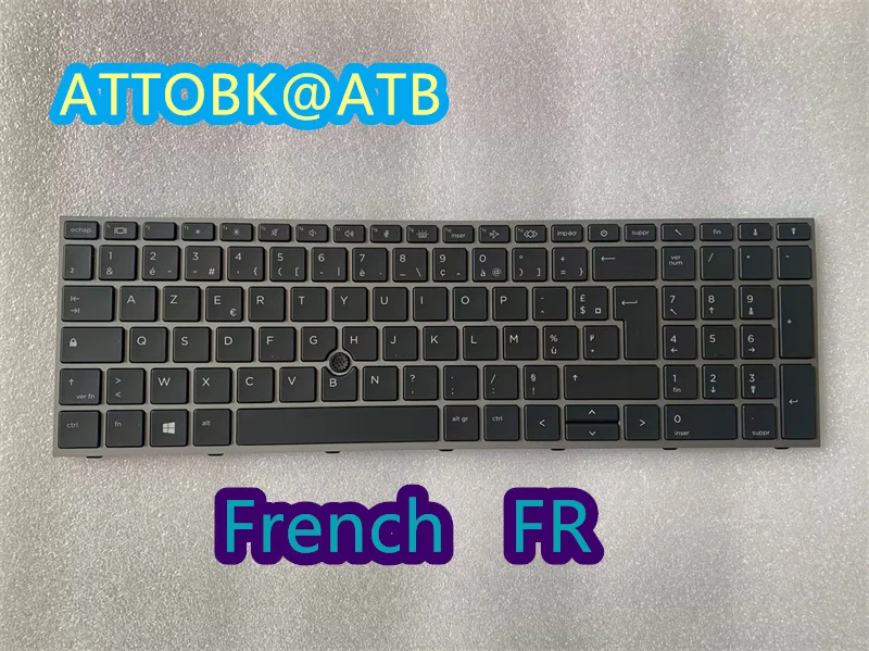 G7, G8 retroiluminado, inglês e francês
