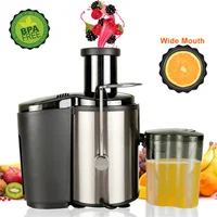 800W 110V Home Use Multi-function Electric Juicer US Plug Black 1