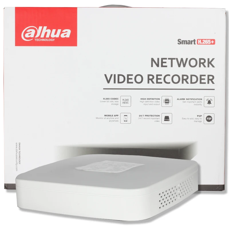 Dahua 보안 보호 네트워크 비디오 녹음기, NVR4104-P-4KS2/L NVR4108-8P-4KS2/L NVR4116-8P-4KS2/L 4/8/16 채널, 4K Onvif