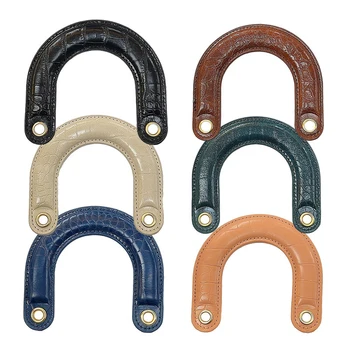 2 manici per borse in pelle PU, manici per borse fatti a mano, manici per borse, cintura per borse corte, accessori di ricambio per borse fai da te