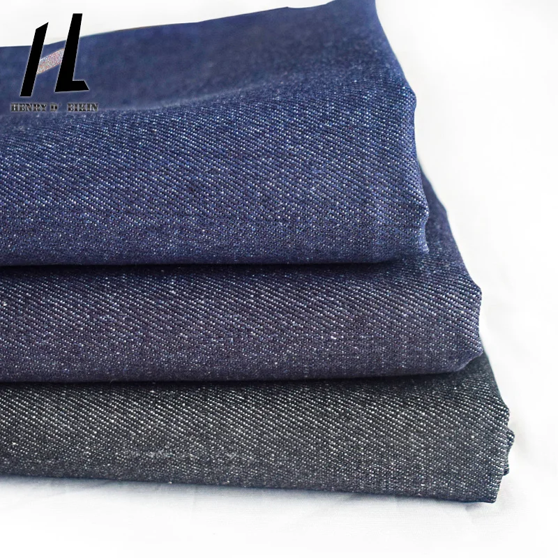 High quality Indigo Denim Fabric Cotton Polyester Cloth Making Hat Bag Shirt Skirt Pants Fabric Home Textile Handmade Materials