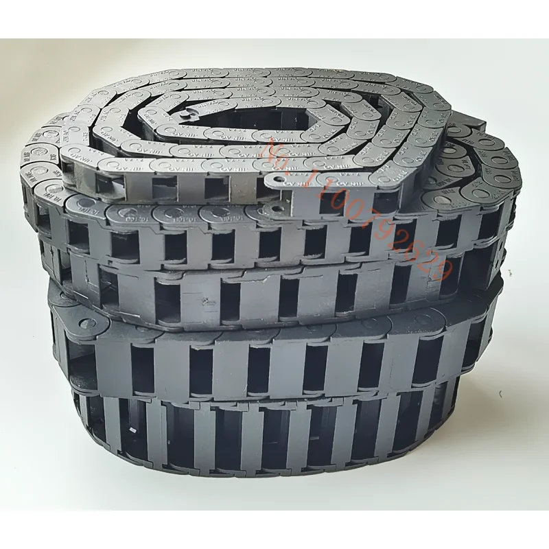 DZGG Transmission Chains Bridge Not open form inner size 10x15mm 10x20mm 10x30mm 1meter Plastic Towline Cable Drag Chain