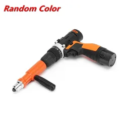 Pistolet à Riveter électrique sans fil, outil de rivetage, adaptateur de perceuse pour perceuse électrique et Riveter 100 pièces de 3.2mm 