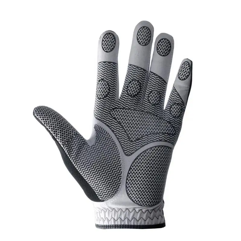 

Professional Golf Gloves Microfiber Cloth Fabric Breathable Non-Slip Gloves Golf Accessories for Men Boyfriend Father