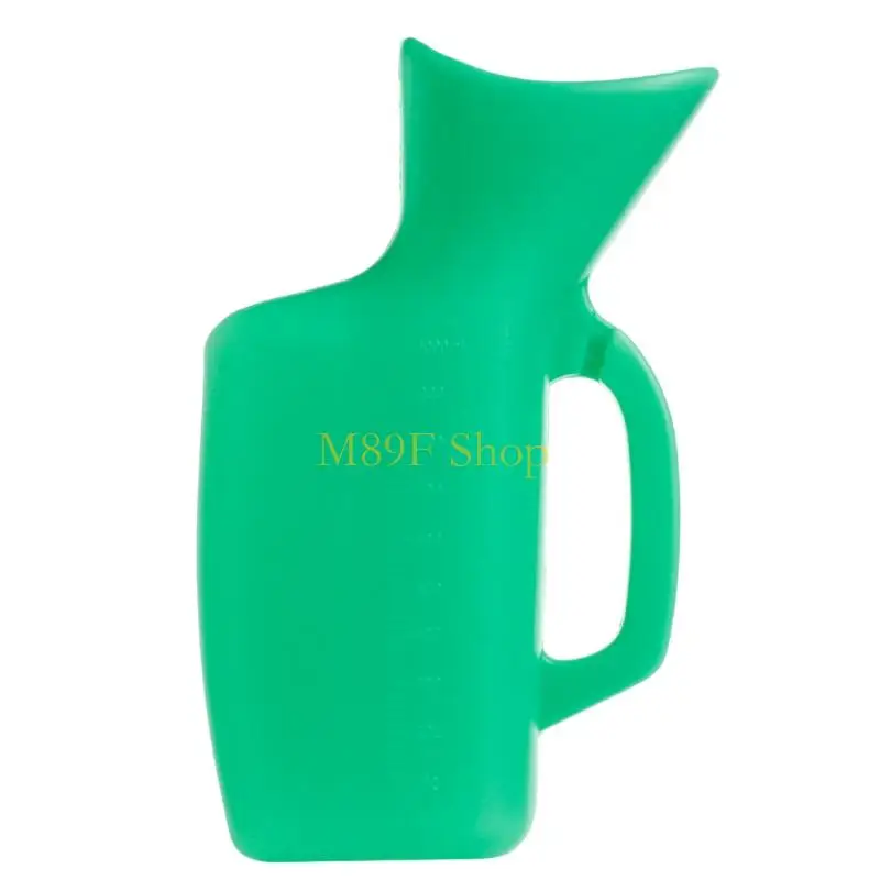 M89F 1000ML Portable White Camping Travel Car Toilet Female Women Urine Urinal Bottle