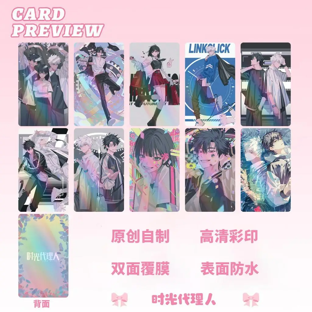 Gojo Satoru Laser Photocard, Genshin Impacto Foto, 10pcs