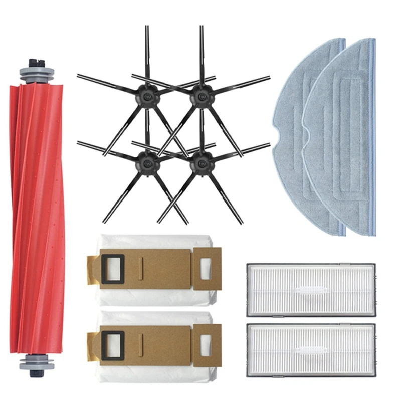 

Запчасти для робота-пылесоса Xiaomi Roborock S7 T7S T7S Plus, основная щетка, фильтр, мешок для пыли, швабра