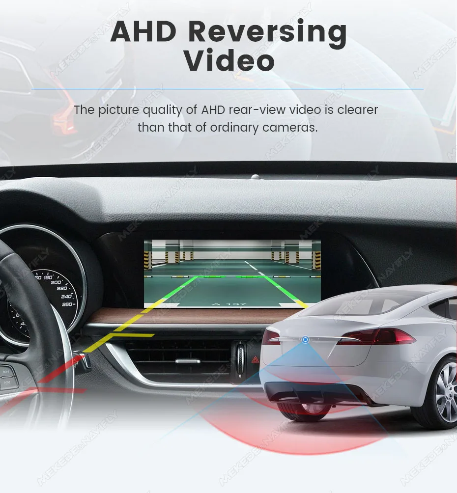MEKEDE 2026 Neuer HDMI-IN OEM-Bildschirm-Upgrade CarPlay TV-Box Kabelloses Android Auto für Alfa Romeo 2015-2019 Unterstützt Netflix YouTube – Detail 15
