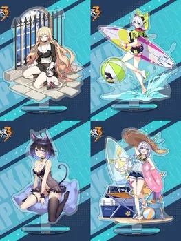 Аниме Honkai Impact 3, киана каслана, косплей, акриловая фигурка Elysia, Райден Мэй, подставка, табличка, искусственная коллекция, подарок