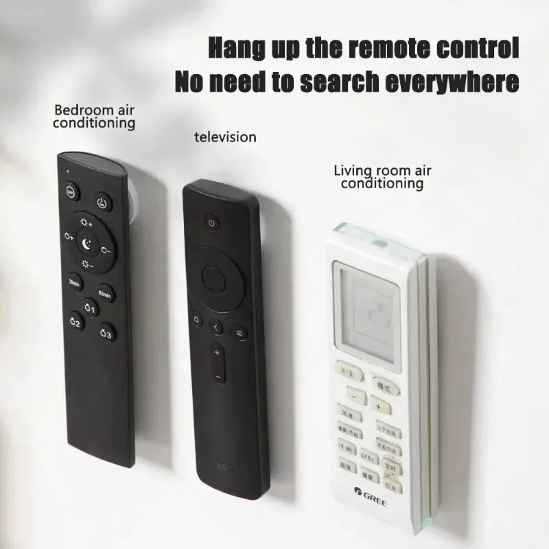Magnetic Hooks Wall Mount Remote Control Holder Anti-Lost Storage Hooks Fridge Sticker Home Decoration Organizer Hook 30/2Pcs magnetic hooks