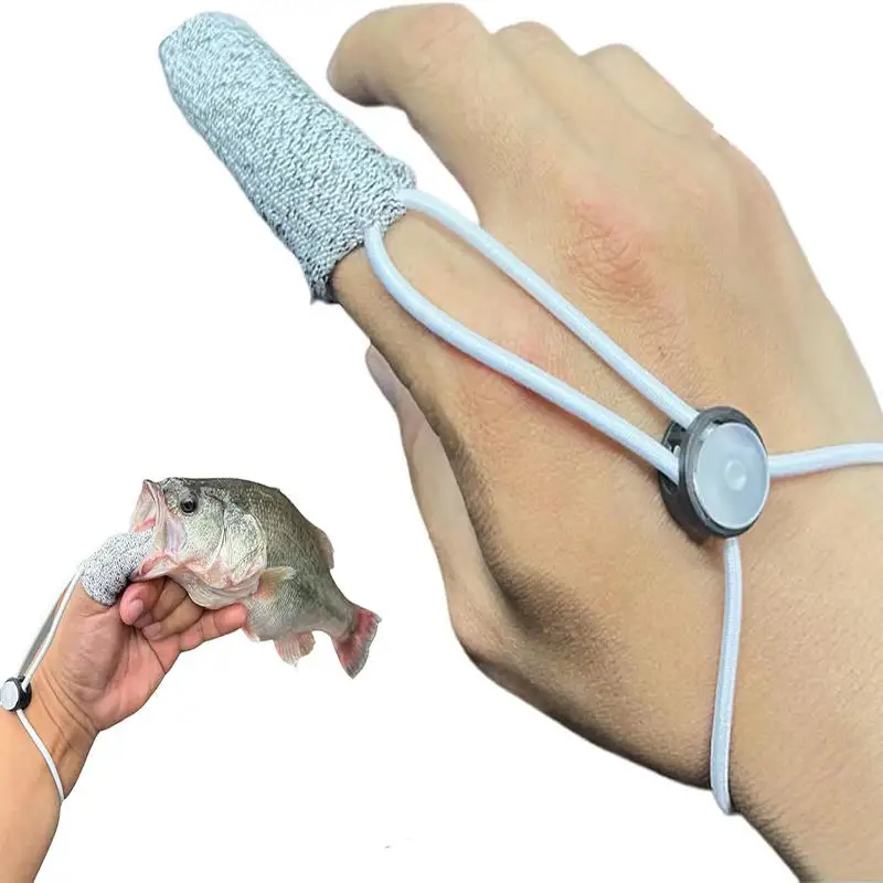 New Fishing Gloves Wear Resistant Anti Cutting Single Finger Protective Cover for Outdoor Far Throw Casting Fishing Control Line