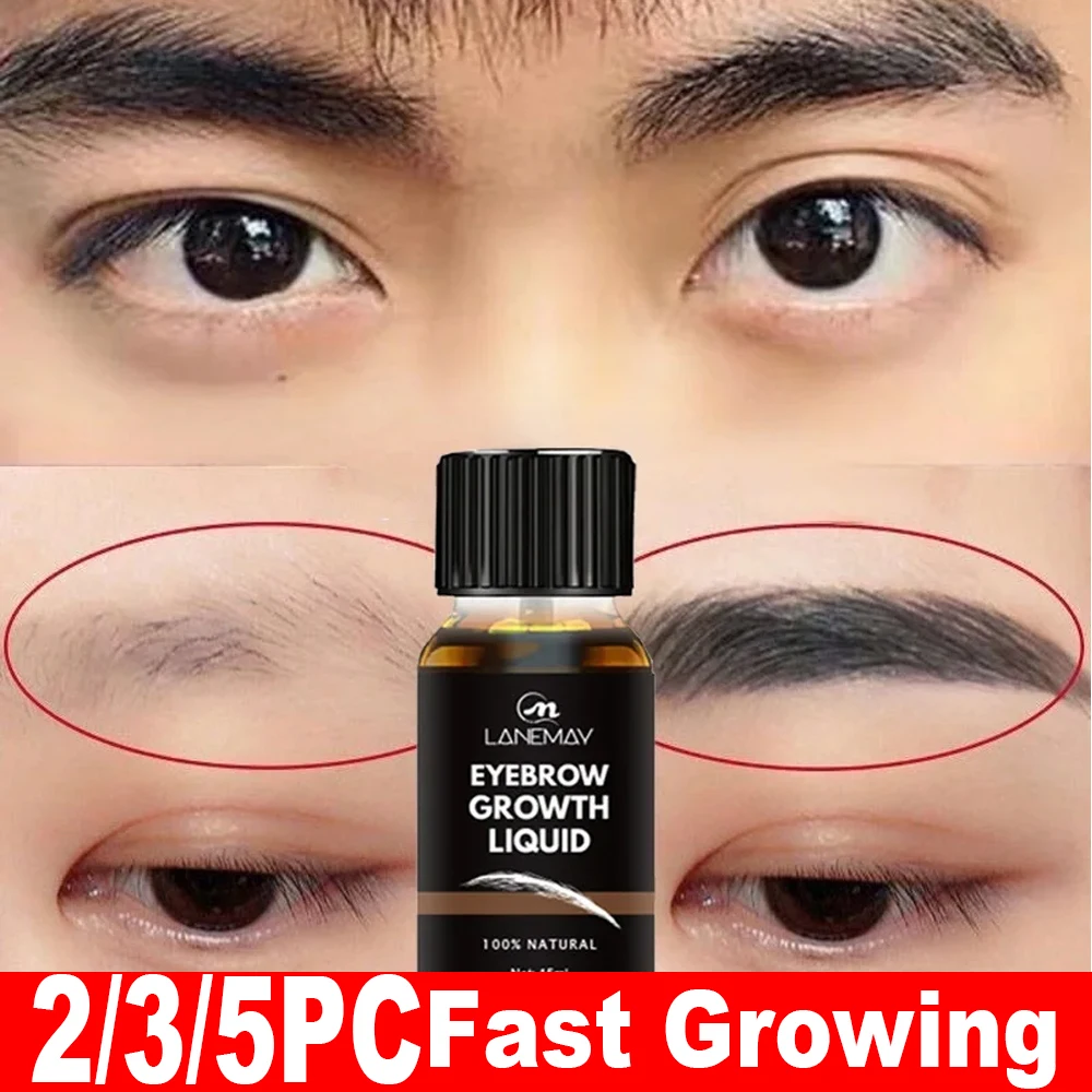 Eyebrow Eyelash Growth Serum Fast Growing Prevent Hair Loss Damaged Treatment Thick Dense Eyes Makeup Care Products New 2023