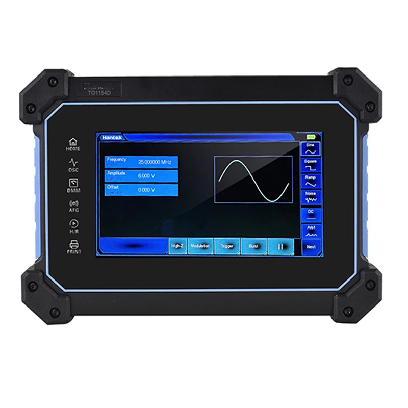 

TO1154D Digital Oscilloscope 4 Channel 150MHz Bandwidth 1GSa/S Sampling Rate 25MHz Signal Source Oscilloscope Multimeter