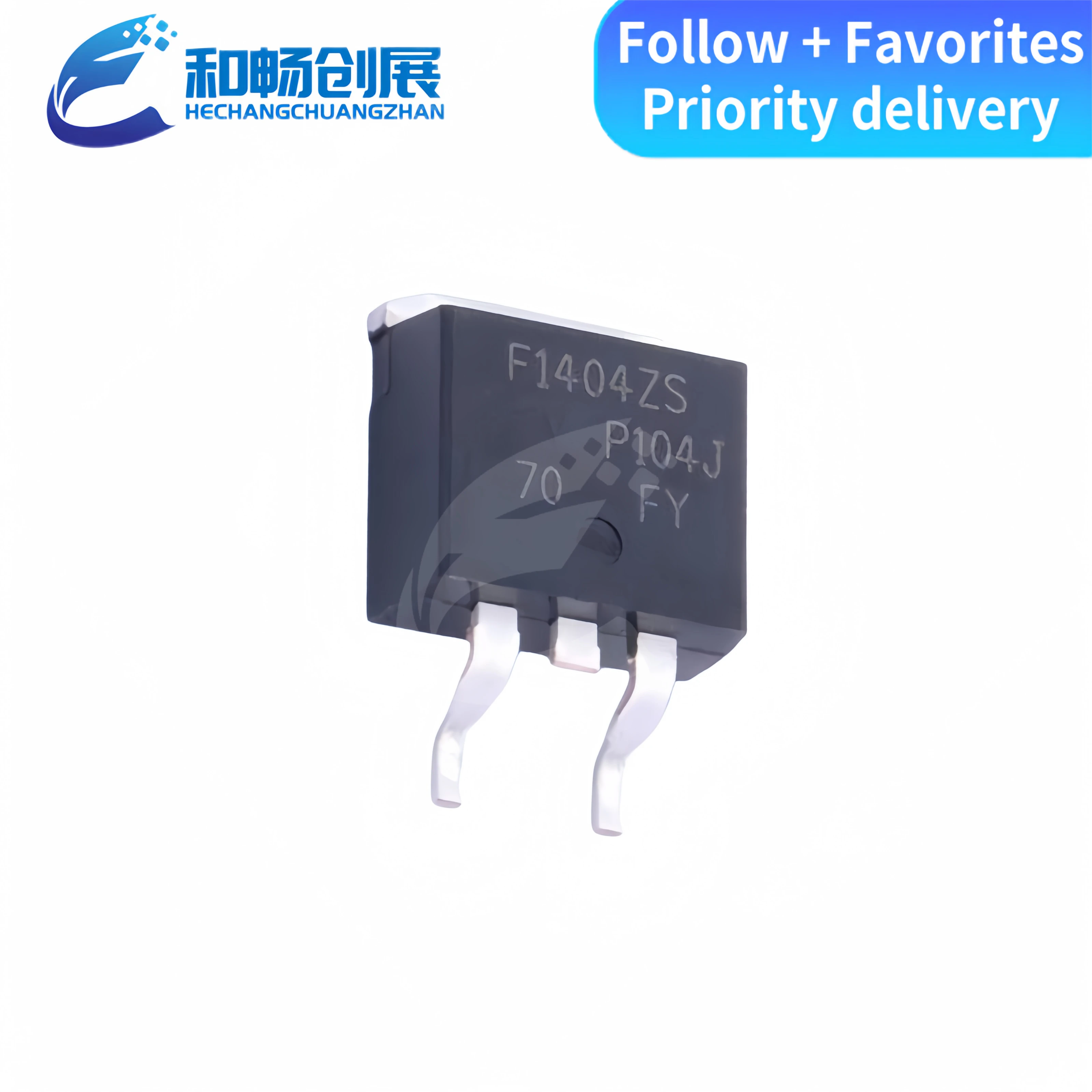 

IRF1404ZS TO263 silk screen F1404ZS N-channel 40V/180A field effect tube original in stock
