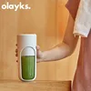 OLAYKS Electric Juicer 300ml Lightweight Portable Easy To Clean Automatic Cleaning USB Rechargeable Double Blade Food Processor 1